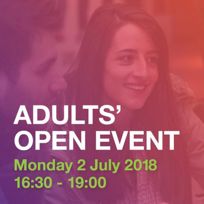 Adults Open Event