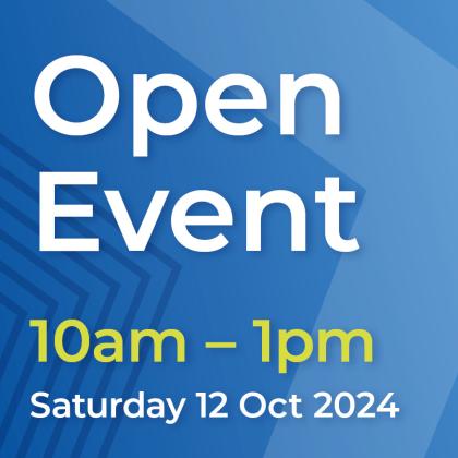 Open Event - Saturday 12 October 2024