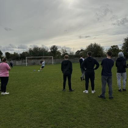 Sport students visit Redhill FC